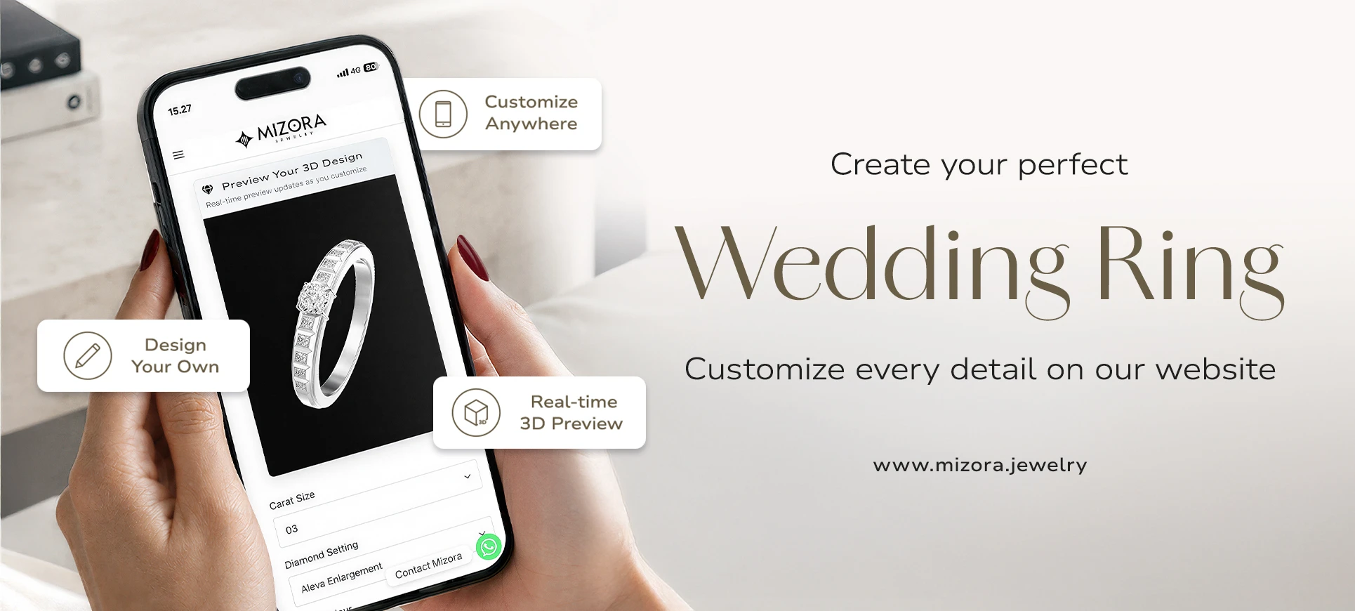 Mizora Jewelry — Koleksi Perhiasan Berlian Indonesia
