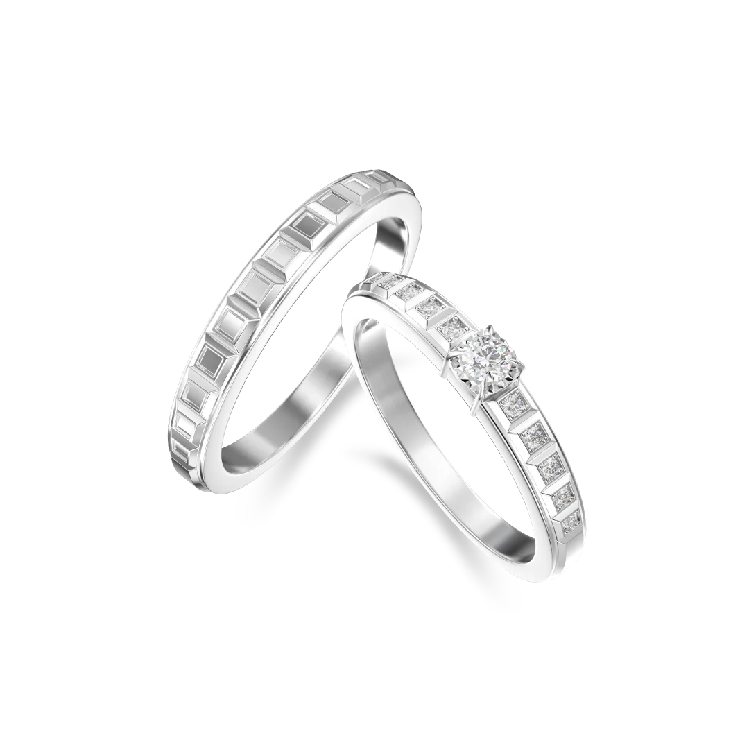 Katina Wedding Ring (bride) hover