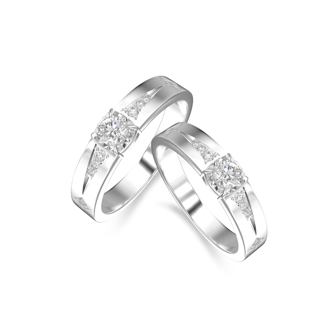Estrella Wedding Ring (bride) hover